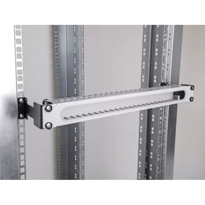 Delock server rack predlžovací adaptér hĺbky montážna sada na predĺženie montážnej hĺbky až o 10 cm 1U čierna