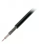 EFB Elektronik RG174 U koaxiálny kábel, 50 Ohm, čierny, 100m