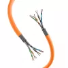 EFB Elektronik INFRA MK7100.1 inštalačný kábel Cat.7A 1200 MHz S/FTP AWG22 4P CPR Dca
