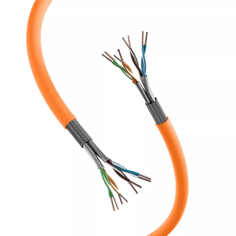 EFB Elektronik INFRA MK7100.1 inštalačný kábel Cat.7A 1200 MHz S/FTP AWG22 4P CPR Dca