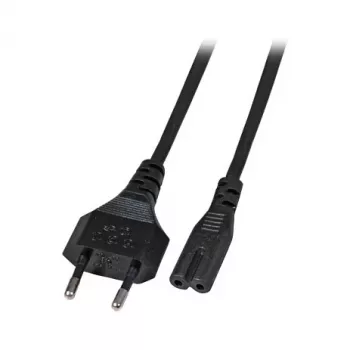 EFB Elektronik napájací kábel, eurozástrčka na C7 180 stupňov, 2 m, čierny