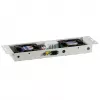 EFB-Elektronik BASIC ventilátorová jednotka 2-násobná, vrátane termostatu, RAL 9005 Plug & Play, pre nástennú skriňu IP55