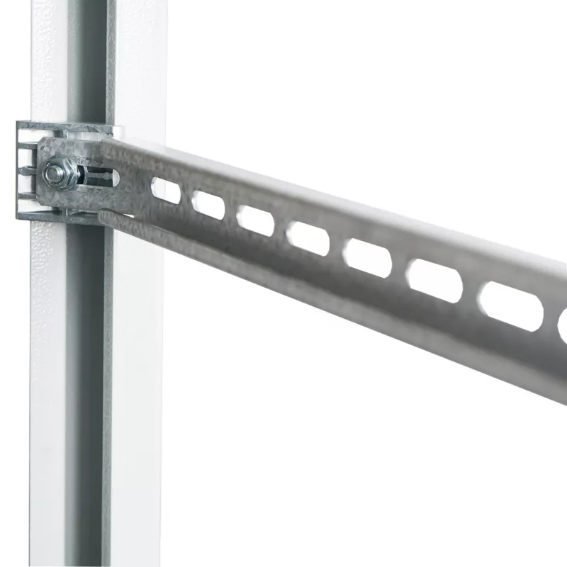 EFB Elektronik C-profilová lišta na vedenie káblov, hĺbka 800 mm, pozinkovaná oceľ, strieborná