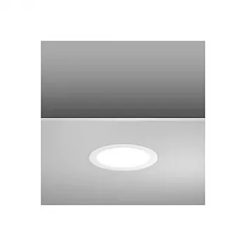 RZB LED Toledo Flat 18W/840 4000K neutrálna biela nástenné/stropné svietidlo IP44 biela