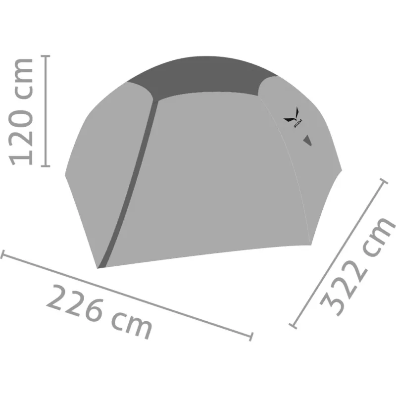 Salewa Latitude III 3-osobový stan - Cactus/Grey