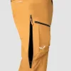 Salewa Sella 3L PTX nohavice - Golden Brown - veľkosť S