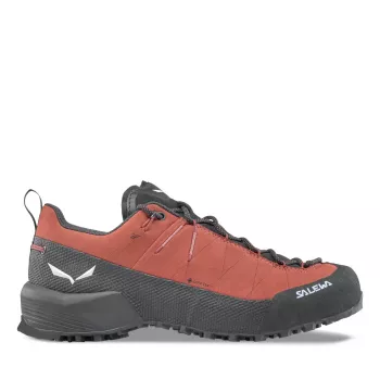Salewa Wildfire Leather 2 GTX prístupové topánky pre dámy - etruská červená/čierna, veľkosť 41