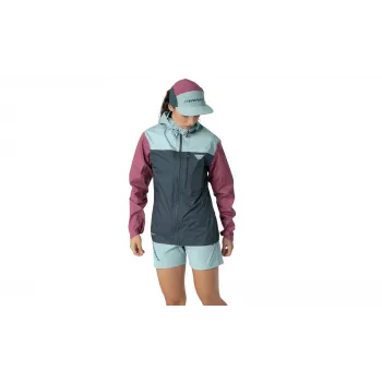 SALEWA dámska Dynafit Traverse 3L bunda - Cinder/Cloud Blue, veľkosť S