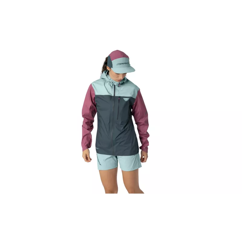 SALEWA dámska Dynafit Traverse 3L bunda - Cinder/Cloud Blue, veľkosť S