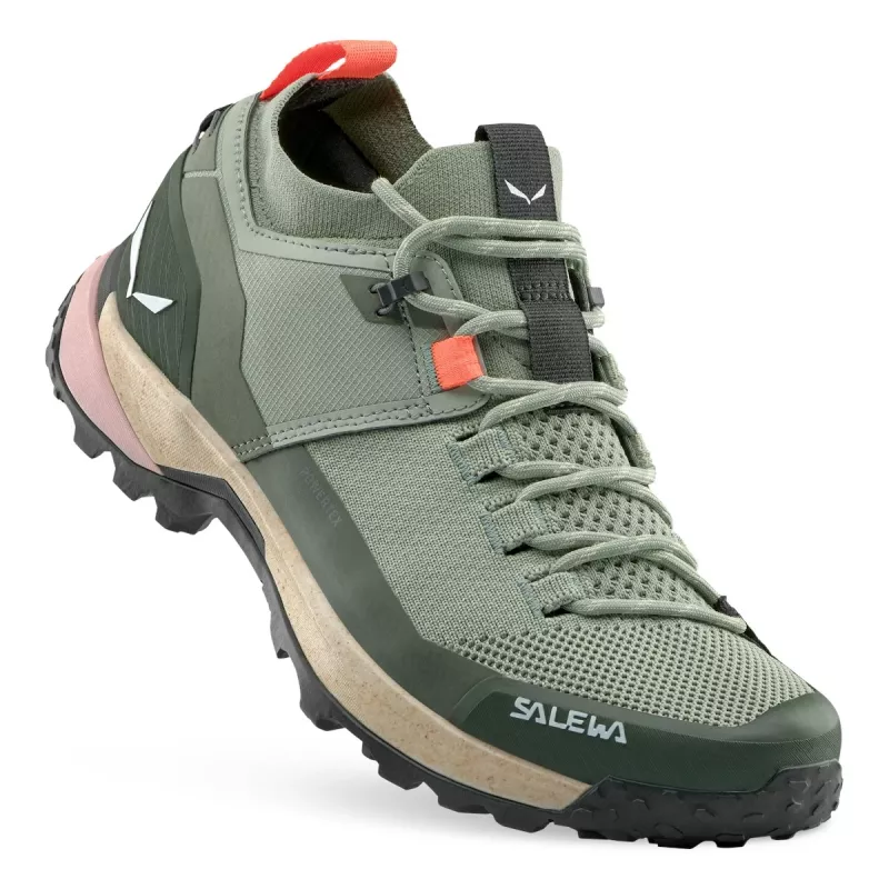 Salewa Puez 2 Knit Ptx dámska nízka turistická obuv - Shadow/Olive, veľkosť 39