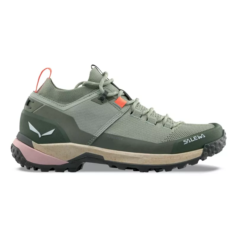 Salewa Puez 2 Knit Ptx dámska turistická obuv - Shadow/Olive, veľkosť 40