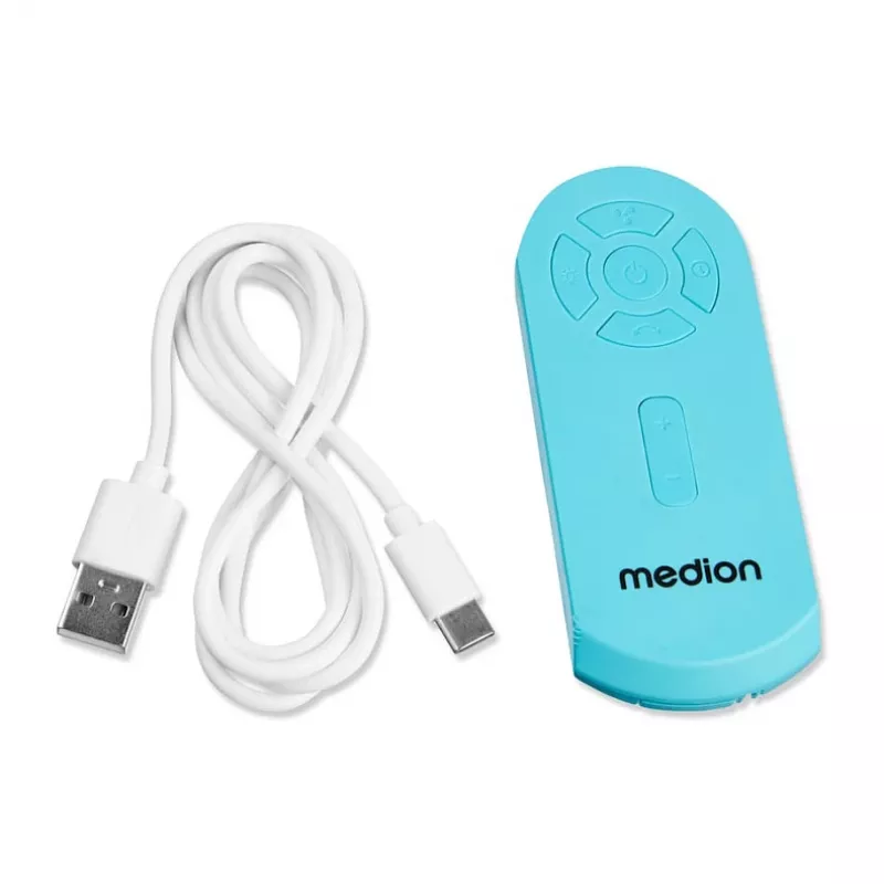 MEDION LIFE Camping Fan E10 TF (MD 12065) sivá/modrá