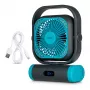 MEDION LIFE Camping Fan E10 TF (MD 12065) sivá/modrá