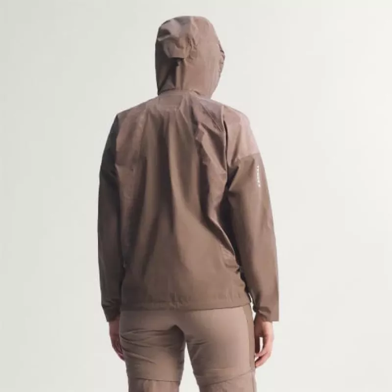 adidas TERREX Xperior 2.5L Hybrid Primeknit Climaproof bunda - Trace Brown - veľkosť L