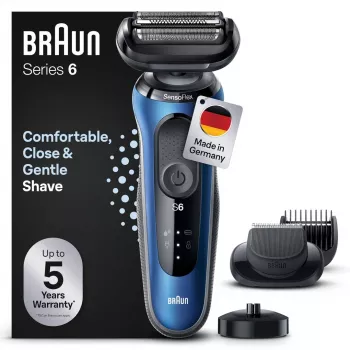Braun Series 6 61-B4500cs fóliový holiaci strojček modrý