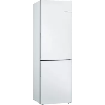 Bosch KGV362WEAS chladnička s mrazničkou, biela, 308 L celkový úžitkový objem, energetická trieda E
