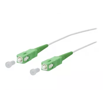 METZ CONNECT OpDAT patch kábel SC APC/SC APC OS2, 3 m, biely