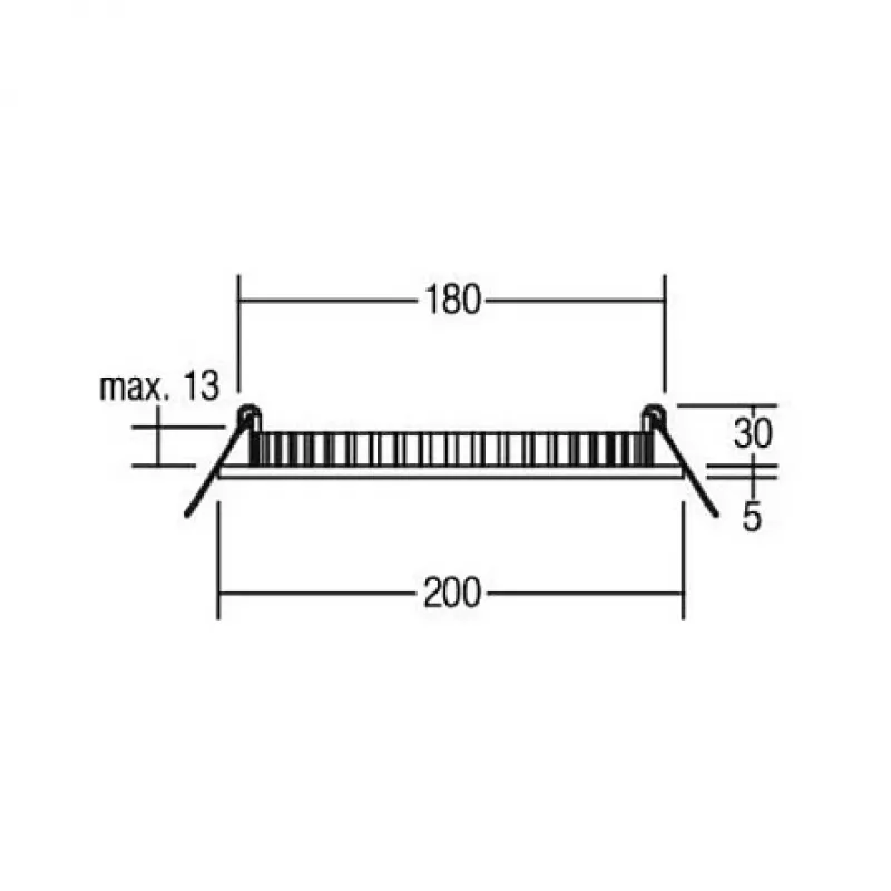 Brumberg 12217073 EB-Panel FLAT30 okrúhly biely 830 16W 24V LED podhľadový panel