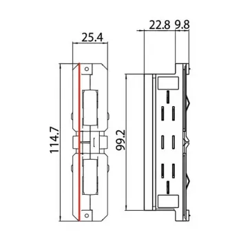 Brumberg 87114070 elektrický konektor 3-fázová lišta ONETRACK DALI biely