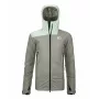 Ortovox Swisswool Zinal Jacket dámska zateplená lyžiarska bunda Green Sage veľkosť S