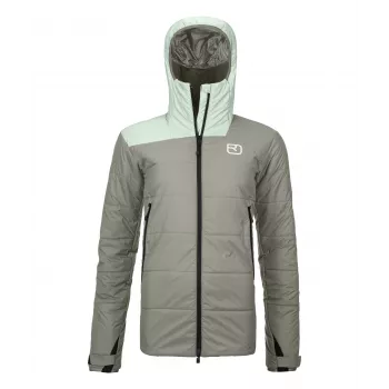Ortovox Swisswool Zinal Jacket dámska - Green Sage, veľkosť L