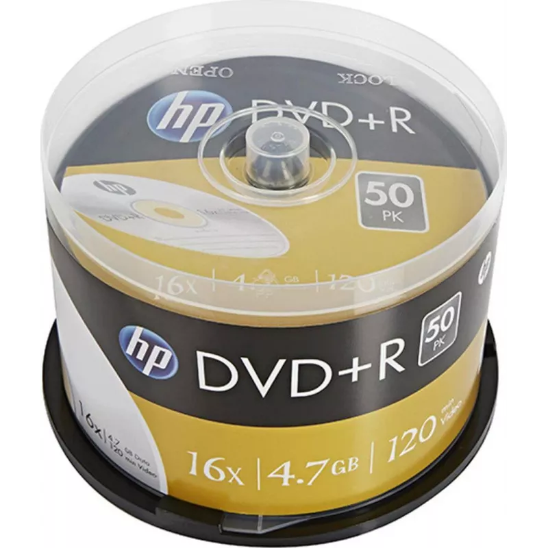 Verbatim HP DVD+R vreteno 50 ks balenie 4.7GB 16x AZO Dye