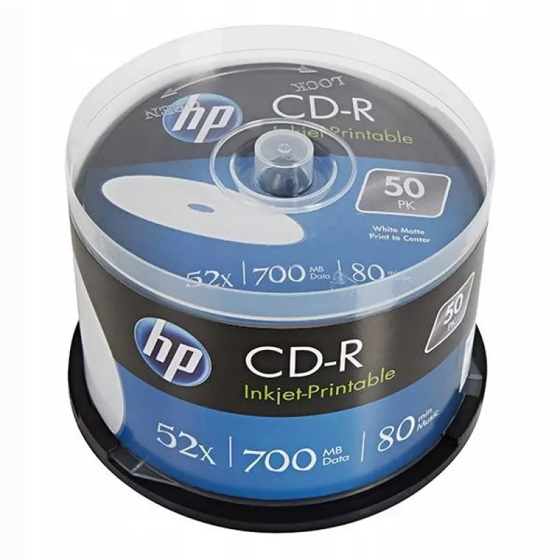 Verbatim DataLifePlus CD-R 700 MB 80 min 52x atramentovo potlačiteľné vreteno 50 ks balenie