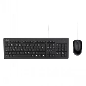 ASUS klávesnica a myš U2000 estónske QWERTY káblová sada