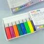 Pentel Arts FFPC1-12 sada farieb na textil, rôzne farby, 12 x 6 ml tuby