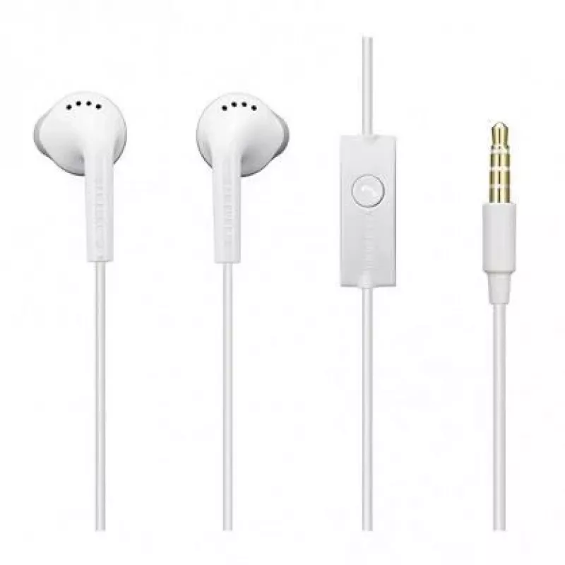 Samsung EHS61ASFWE Universal Original Stereo 3.5mm headset s káblom 1,2m mikrofón biela (OEM)