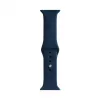 Evelatus Apple Watch 42/44/45mm silikónový loop náramok (S/M 110mm) modrá