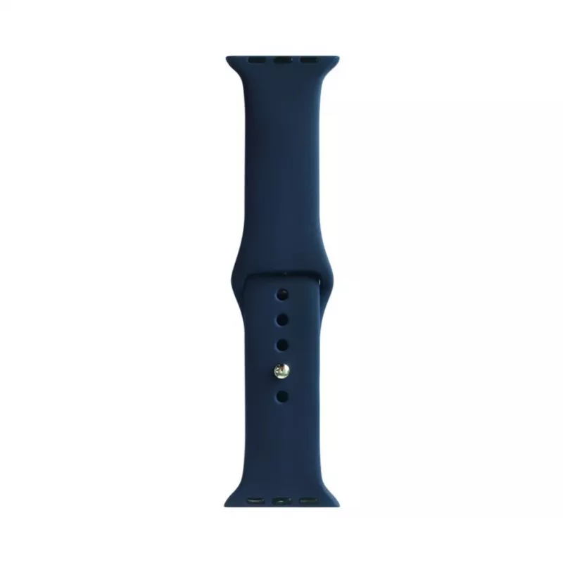 Evelatus Apple Watch 42/44/45mm silikónový loop náramok (S/M 110mm) modrá
