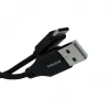 Evelatus AutoSpring špirálový kábel USB A na USB C 1,2m čierny