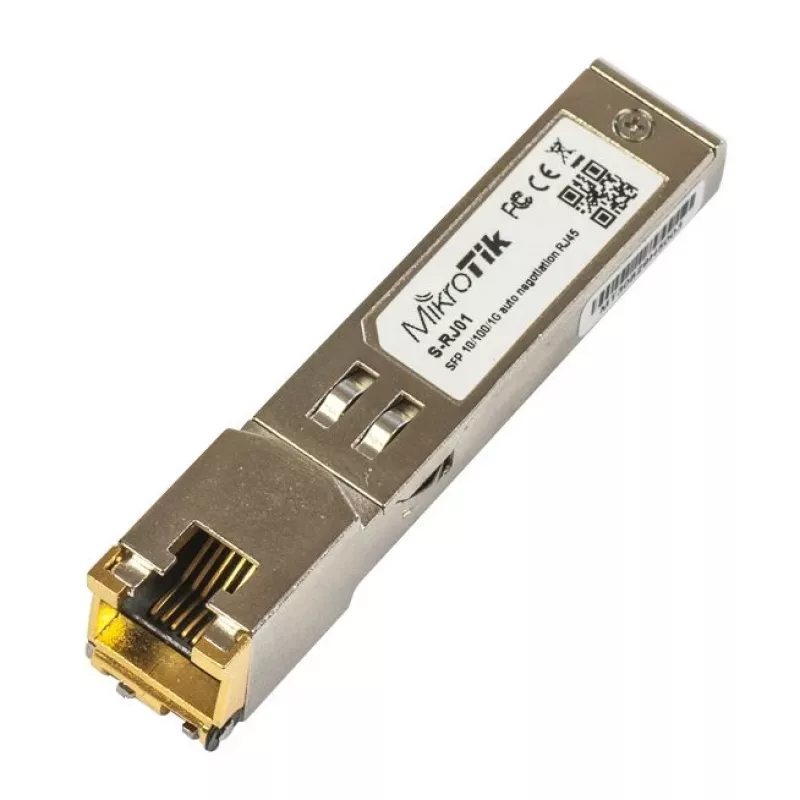MikroTik S-RJ01 SFP medený RJ-45 10/100/1000 Mbit/s transceiver modul