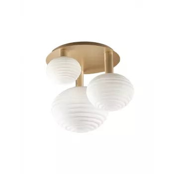 Opalla stropné svietidlo 3x30W E27 65cm biela