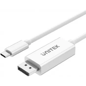 UNITEK USB-C 3.1 na DisplayPort kábel 1,8m - 4K@60Hz - čierny