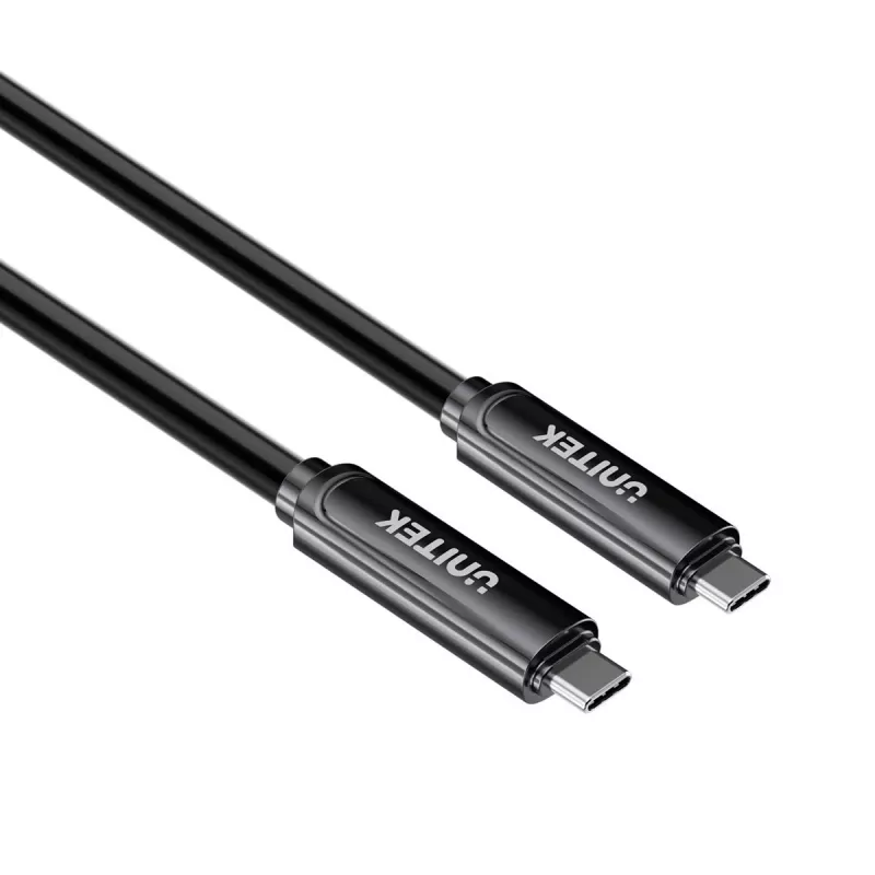 UNITEK USB-C Active Optical Cable 7m – 10Gbps, PD60W, 8K@30Hz, čierna