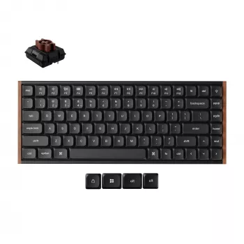 Keychron K3U-H3 75% Milk POM Brown Switch 8K bezdrôtová mechanická klávesnica