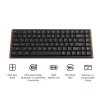 Keychron K3U-Q1Z 75% Milk POM Red Switch 8K bezdrôtová mechanická klávesnica
