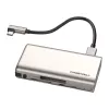 Freewell Pro Plus čítačka kariet USB 3.2 Gen 2 Type-C 10 Gbps SD MicroSD CFexpress Space Gray