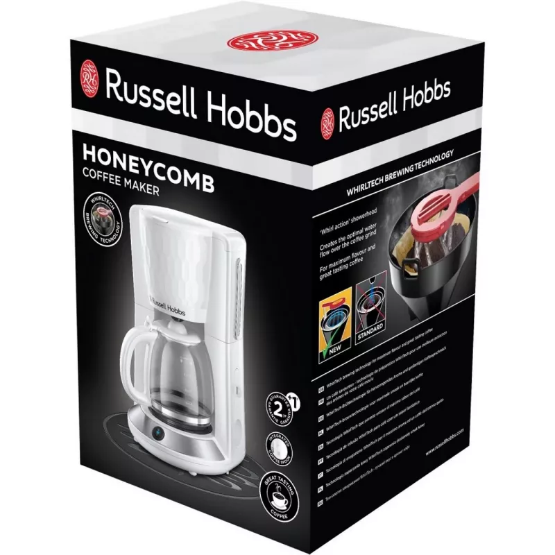 Russell Hobbs 27010-56 2-slotový hriankovač s výsuvom, 850W, biela