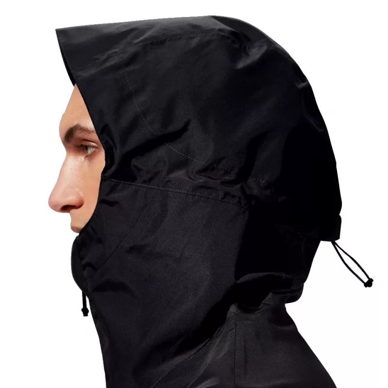 BERGHAUS Deluge Pro 3.0 pánska nepremokavá bunda, veľkosť M, čierna