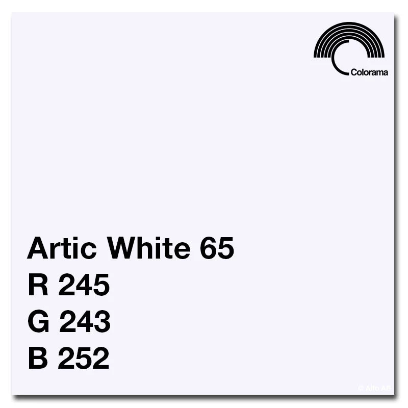 Arctic White bezšvové papierové pozadie 1,35 x 11m