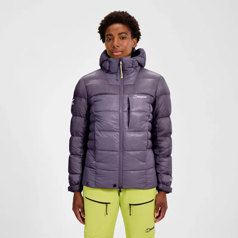 Berghaus MTN Arete Ultra Down Hoody dámska - Purple Planet, veľkosť S
