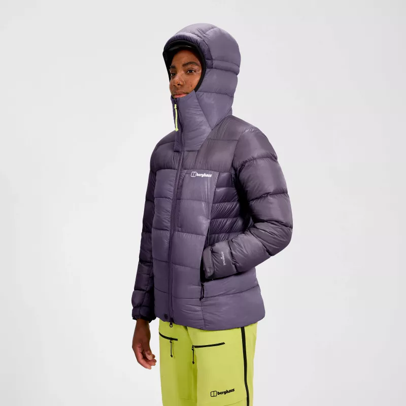 Berghaus MTN Arete Ultra Down Hoody - Purple Planet (dámska, XS)