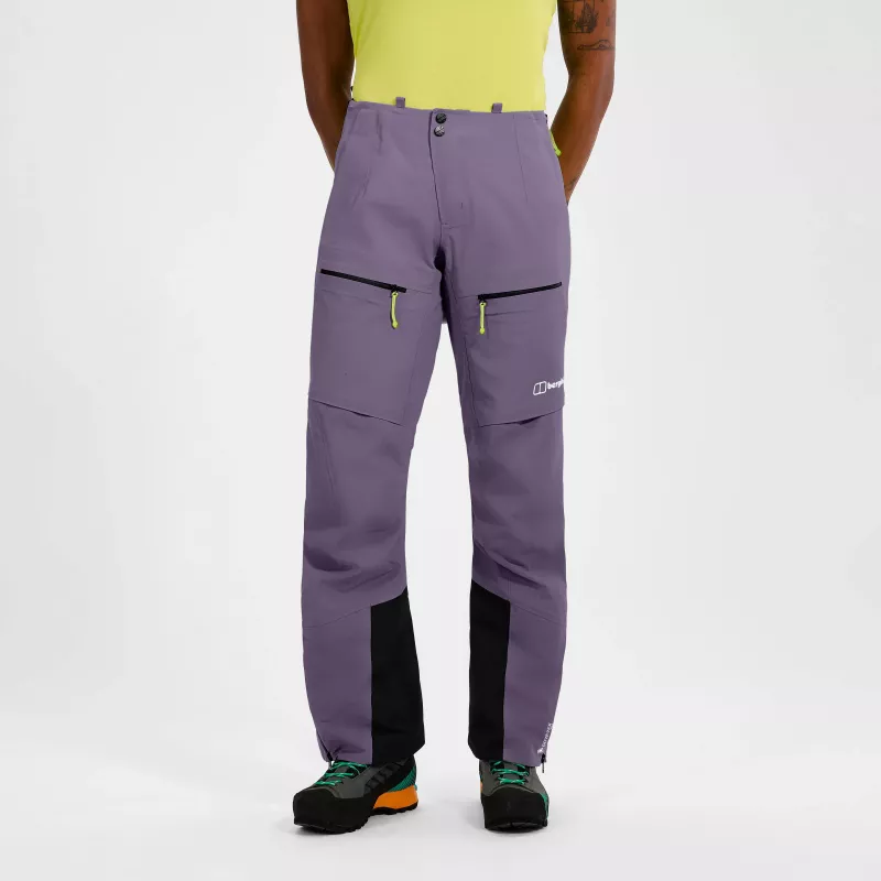 Berghaus Extrem Vanguard GTX Pant dámske hardshell turistické nohavice - Planet Purple, veľkosť L