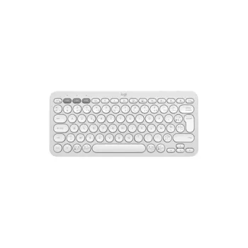 Logitech Pebble Keys 2 K380s bezdrôtová klávesnica, Tonal White