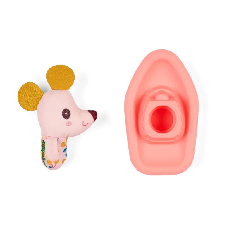 Lilliputiens hračka do kúpeľa loďka s Nina the Mouse plyšová 6m+