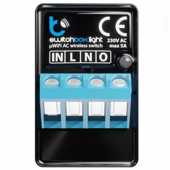 Blebox SwitchBox Light WiFi smart vypínač modul 230V 10A