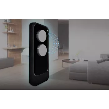 BleBox twinMagnet Black - príslušenstvo pre inteligentný senzor otvárania dverí/okien